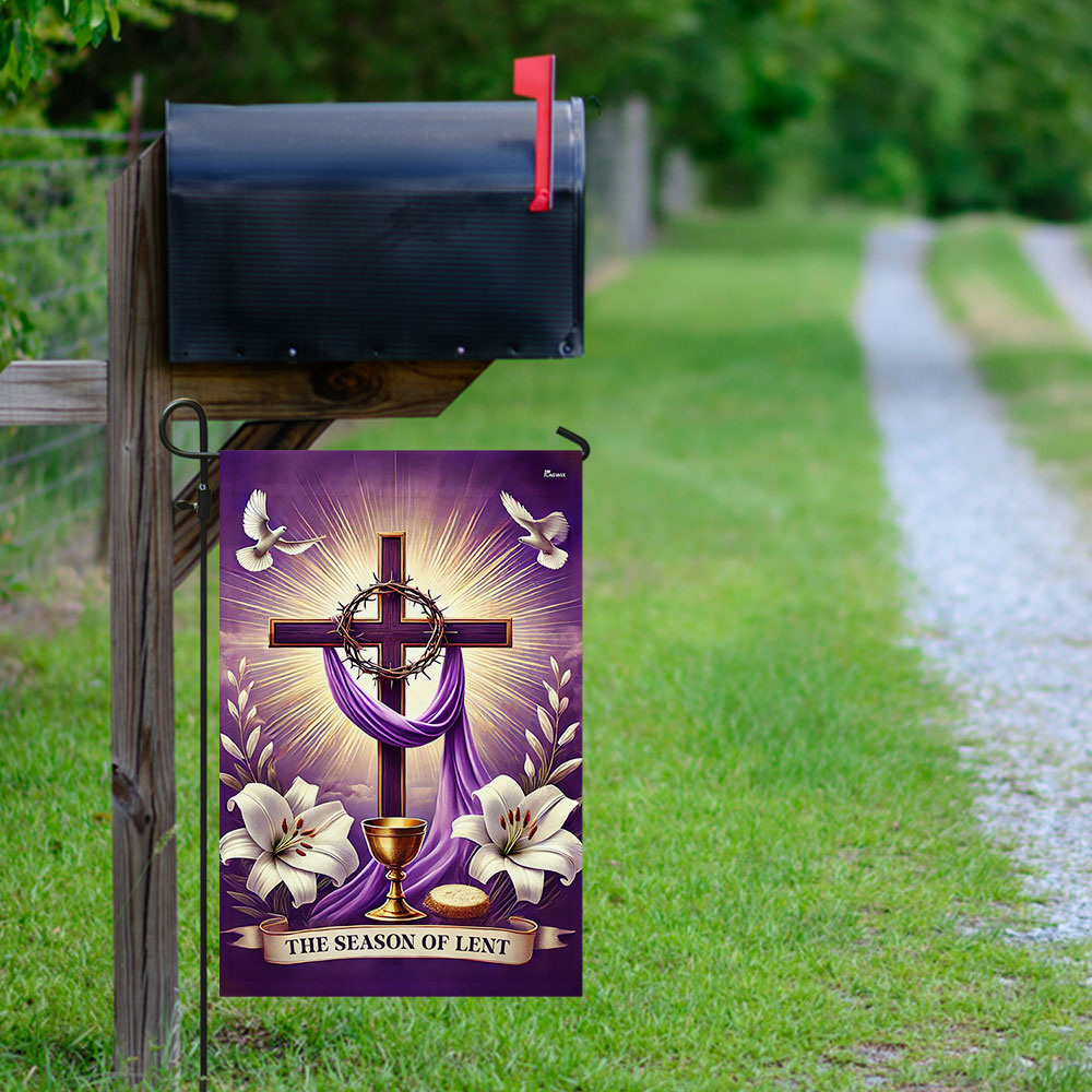 The Season Of Lent Easter Christian Religious Flag TQN4891HVN