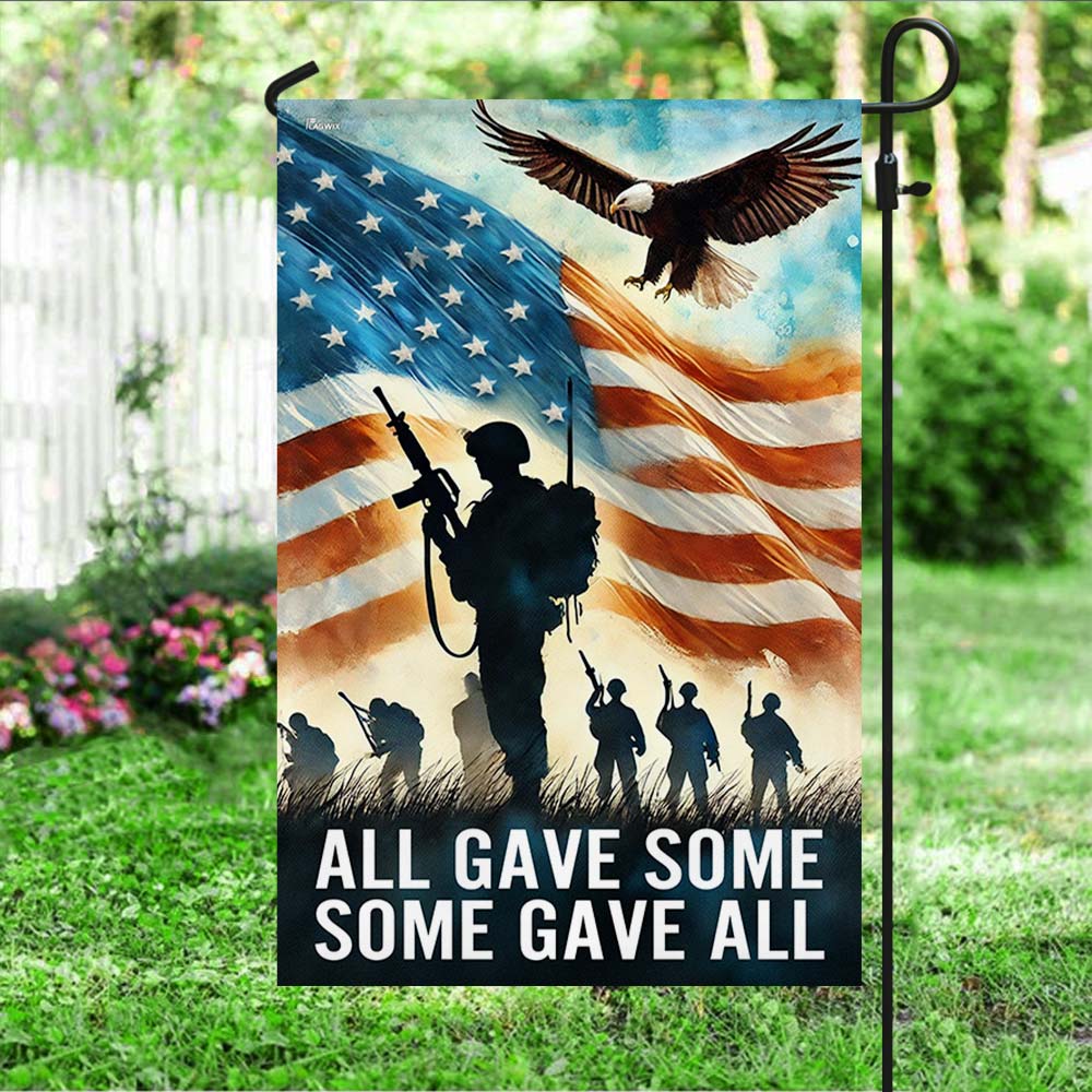 Memorial Day All Gave Some Veteran Flag VTM1108DNV