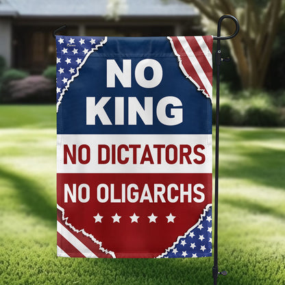 No King No Dictators US Flag LHB301LPN