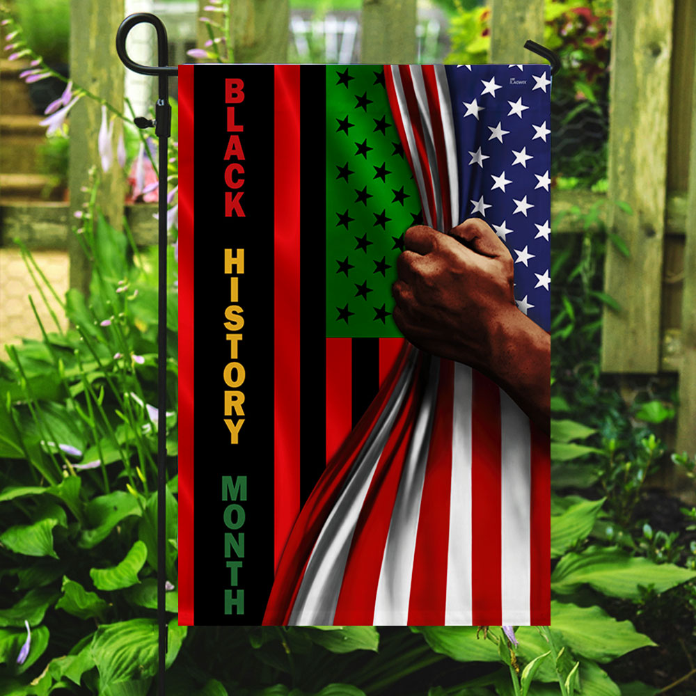 Black History Month Flag TRL1703Fv1
