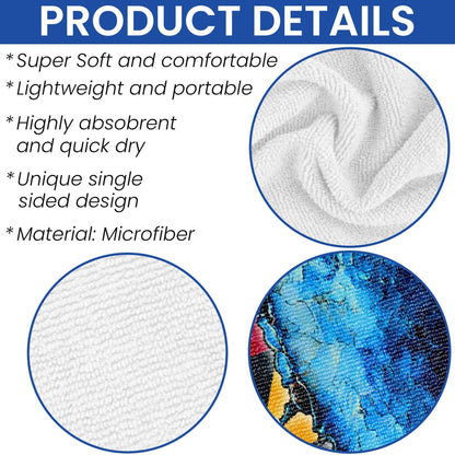 Maryland Blue Crab Coastal Summer Vibes Beach Towel TQN5280HVN