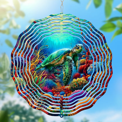 Sea Turtle Wind Spinner MLN5284PMN