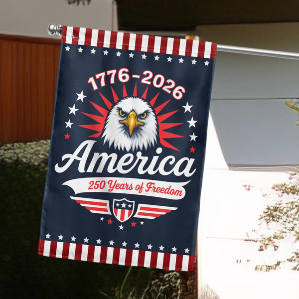 Flagwix American Flag - 250 years of America Semiquincentennial Eagle Flag