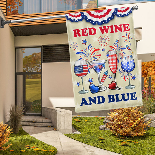 Flagwix American Flag - Red Wine And Blue 4th Of july Flag TQN1186F