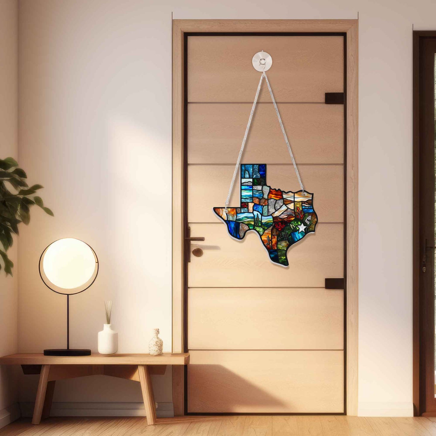 Texas Suncatcher – Lone Star State Window Hanging Decor for Home Pride