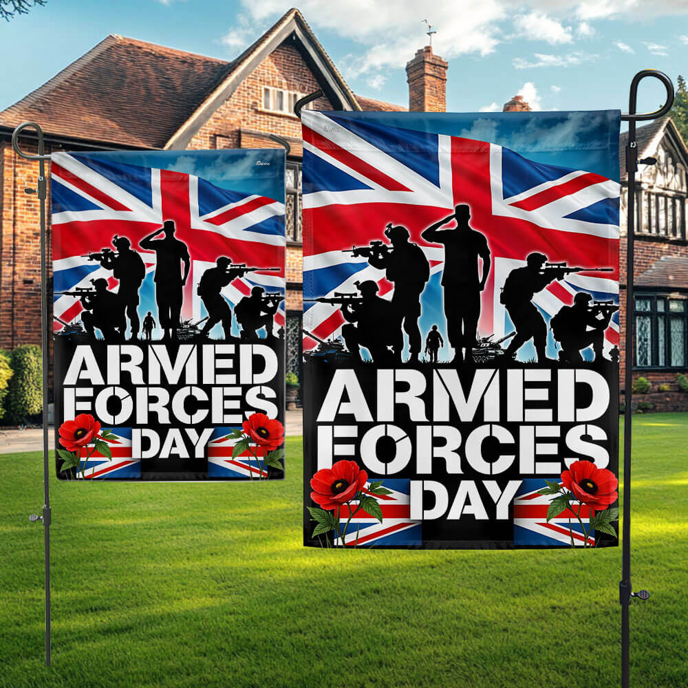 Armed Forces Day Union Jack Veteran Flag MLN5440TNB