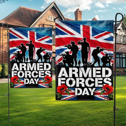 Armed Forces Day Union Jack Veteran Flag MLN5440TNB