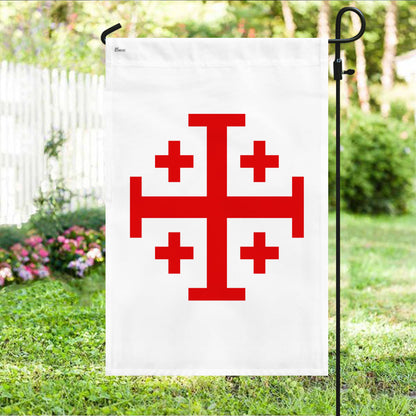 Jerusalem Catholic Cross Flag Crusader Flag TQN4672F