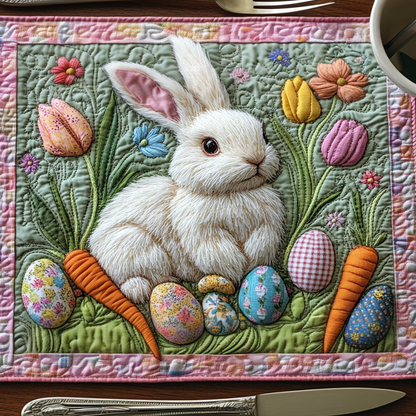 Whimsical Easter Quilted Place Mat NCU0DV4302