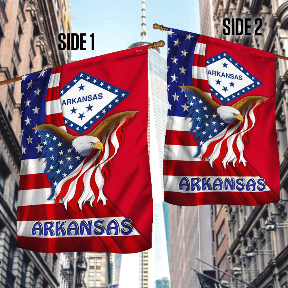 Arkansas Eagle Flag MLH1774Fv20