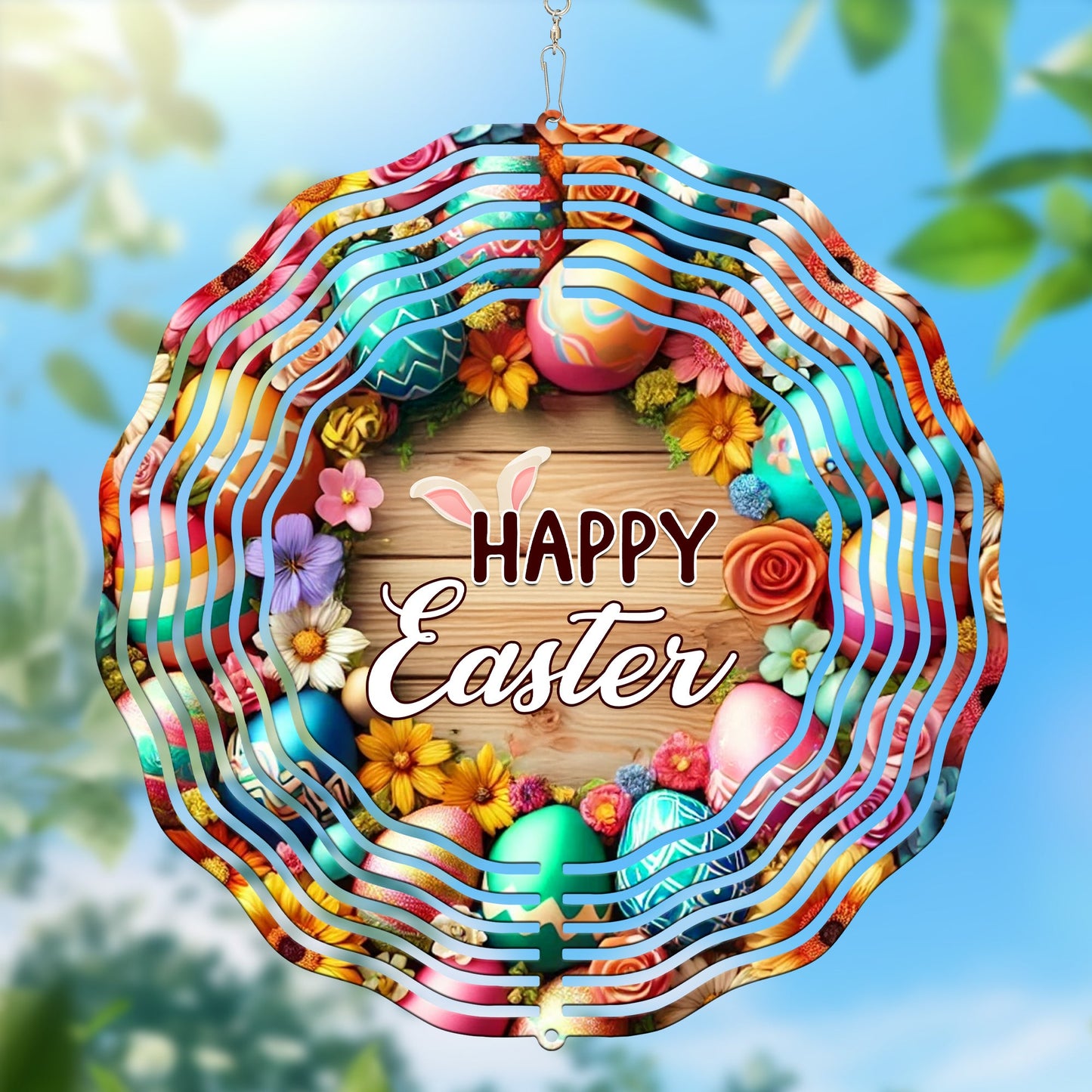 Personalized Happy Easter Wind Spinner VTM1064PMN