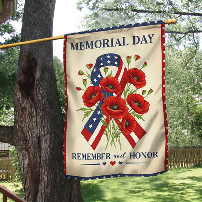 Memorial Day Remember And Honor Flag TQN4910NTH