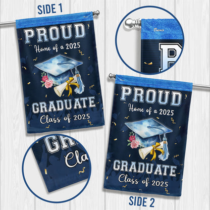 Proud Home Of A 2025 Graduate Graduation Flag TPT2716TTH