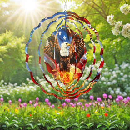 Patriotic Eagle American Pride Wind Spinner TQN4831PMN