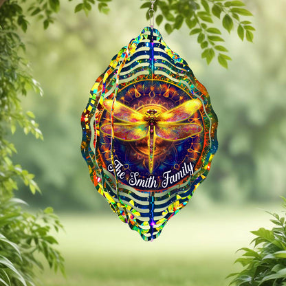 Personalized Mystical Dragonfly Wind Spinner MLN5189HVN