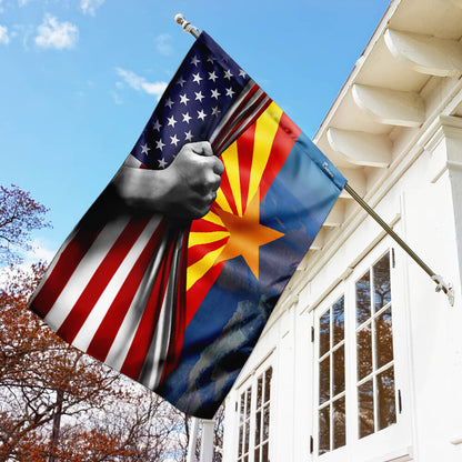 Arizona In America Flag