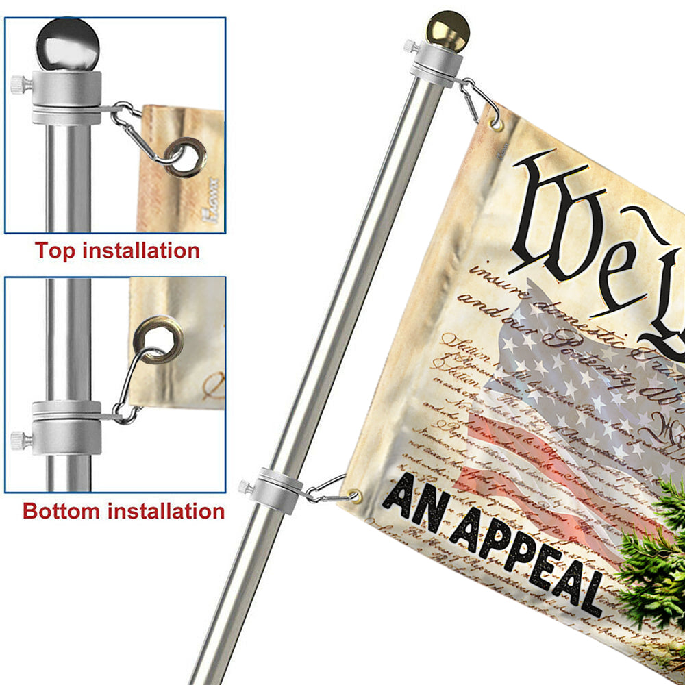 An Appeal To Heaven We The People Grommet Flag TQN3255GF