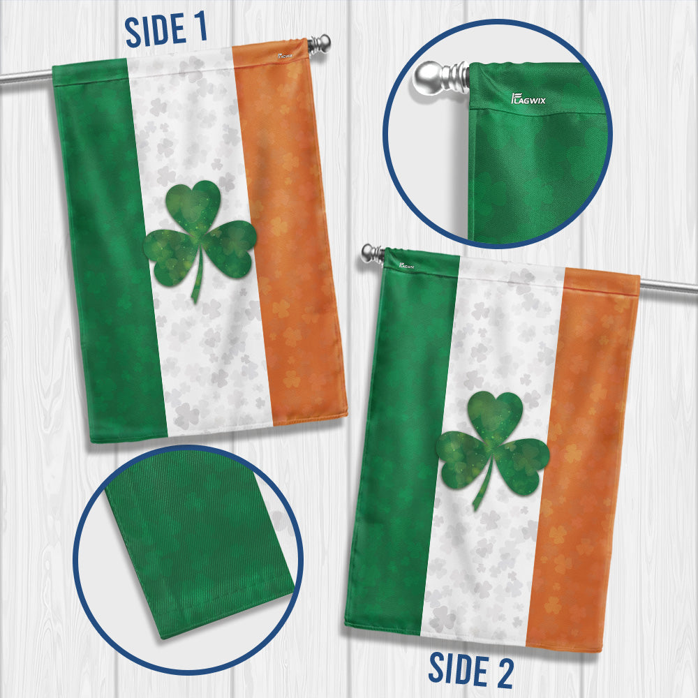 Irish Shamrock St. Patrick's Day Ireland Flag TQN4658F