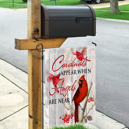 Cardinals Appear When Angels Are Near Flag