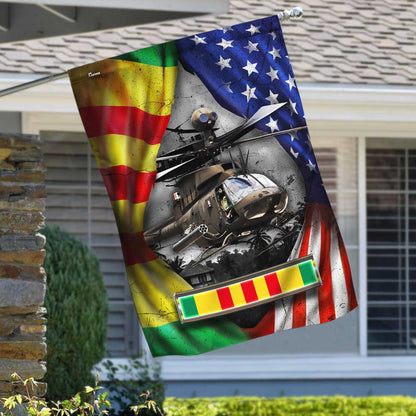OH-58 Kiowa Never Fotget Vietnam War Flag DBD2687Fv1