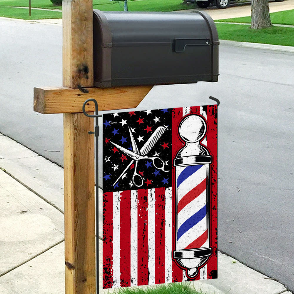 Barber Flag