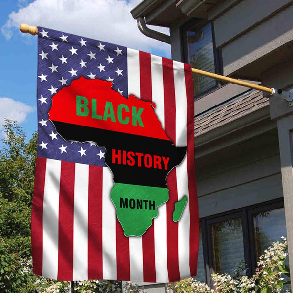 Black History Month. African American Flag THH3743F