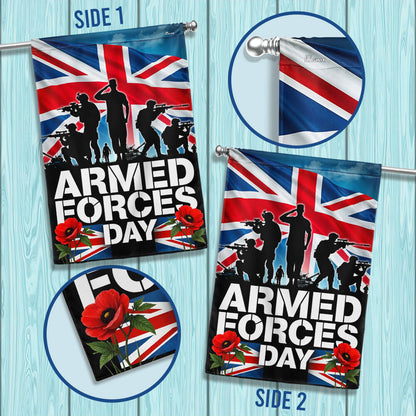 Armed Forces Day Union Jack Veteran Flag MLN5440TNB