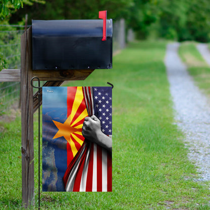 Arizona In America Flag