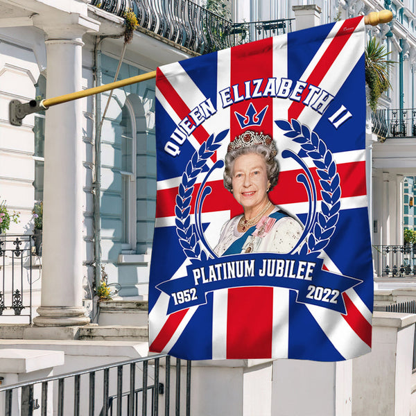 Queen Elizabeth II Platinum Jubilee Union Jack Flag BNN539F