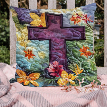 Easter Blessings Quilted Pillow Case NCU0VH3816