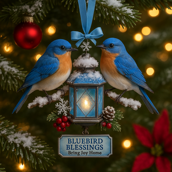 “Winter Lantern Birds” — Holiday Ornament Collection 2025