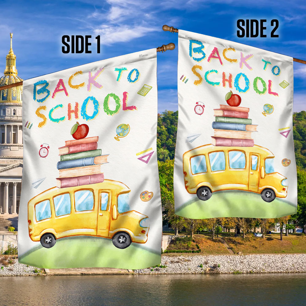 Back To School First Day Of School Flag TQN1551F