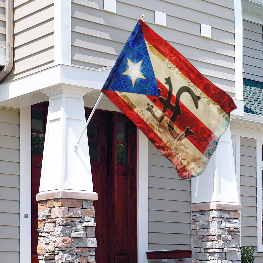Boricua Puerto Rico Flag