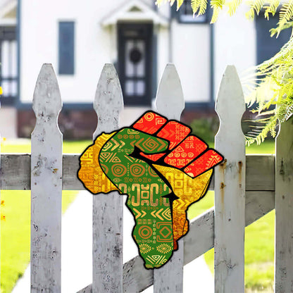 Black History Month Hanging Metal Sign NNT214MS