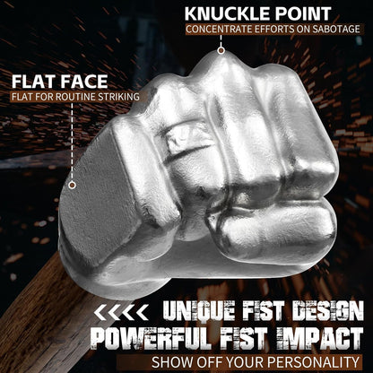 🔥HOT SALE - Old Fuckers Club - Stainless Steel Thumb Hammer