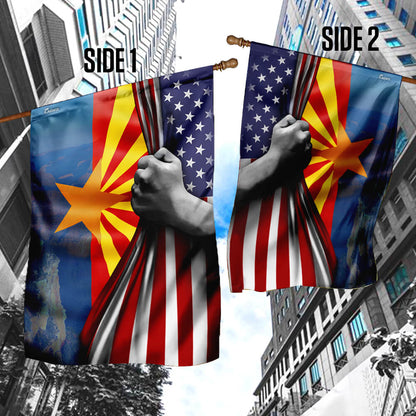 Arizona In America Flag