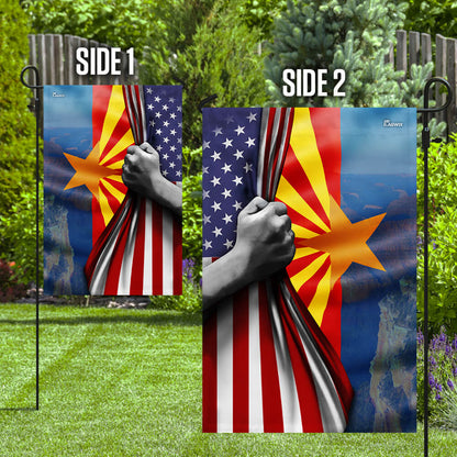 Arizona In America Flag