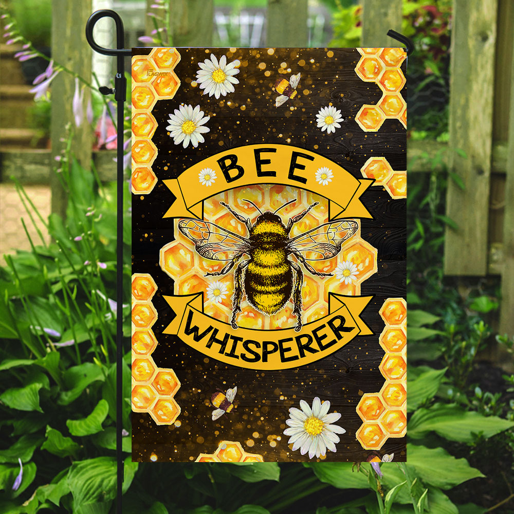 Bee whisperer Flag