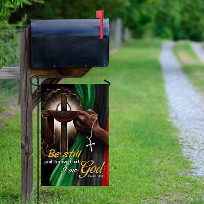 Be Still And Know That I Am God Juneteenth Flag