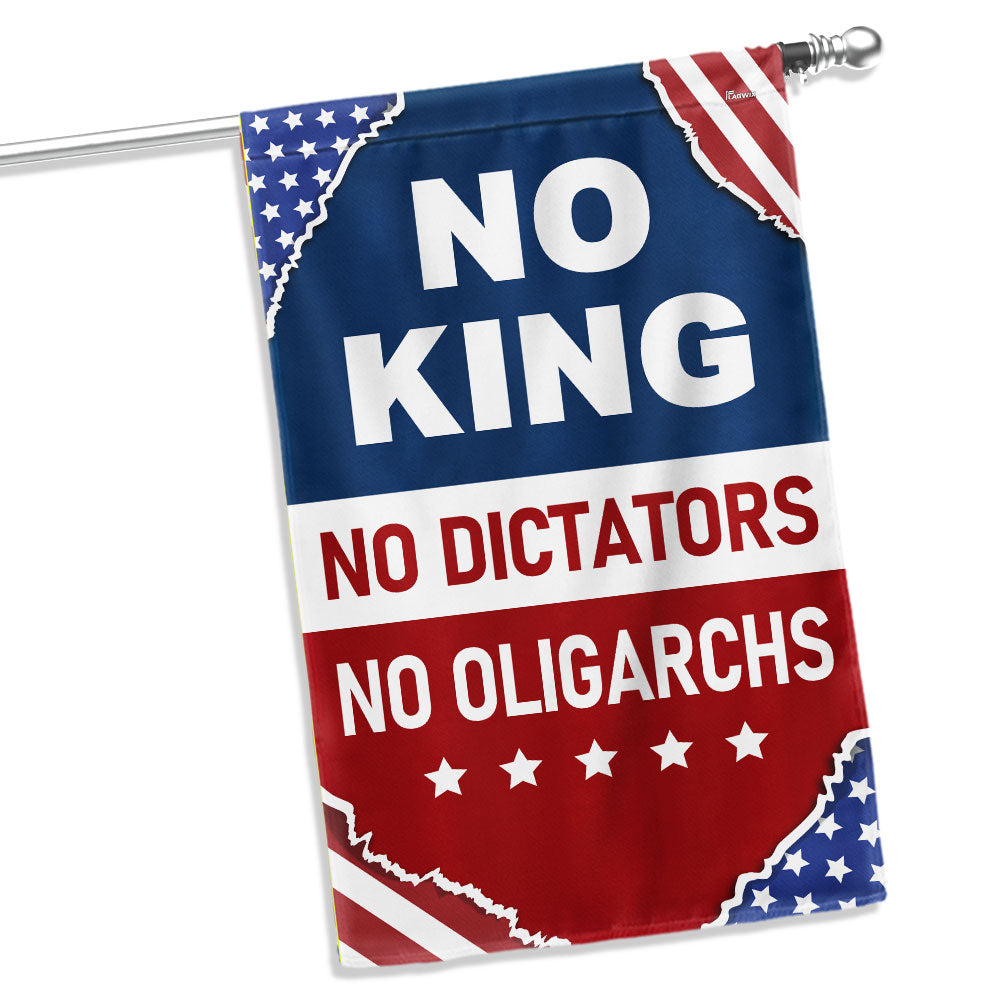 No King No Dictators US Flag LHB301LPN