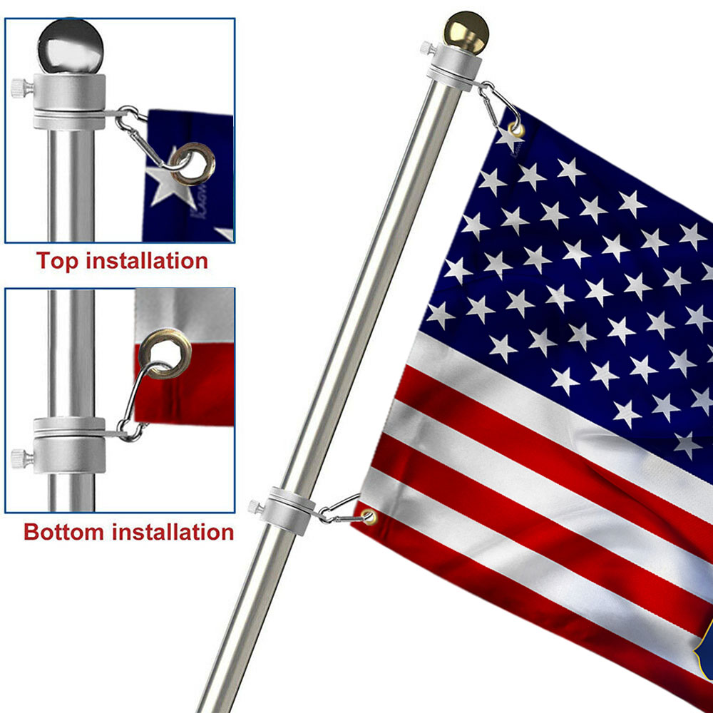 Alaska State Moose Grommet Flag MLN703GF