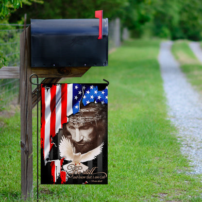 Be Still And Know That I Am God Flag