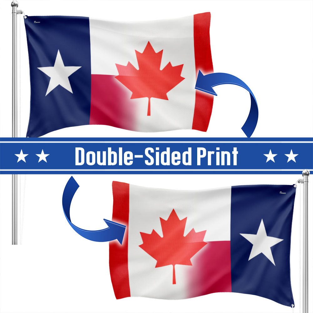 Canada Texas Flag LHB132LPN
