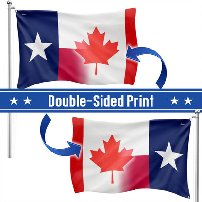 Canada Texas Flag LHB132LPN