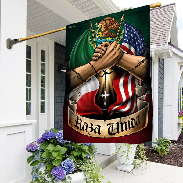 Mexico American Flag THN2179Fv1