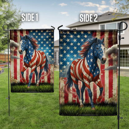 Patriot Horse American Flag MLN5917DTD
