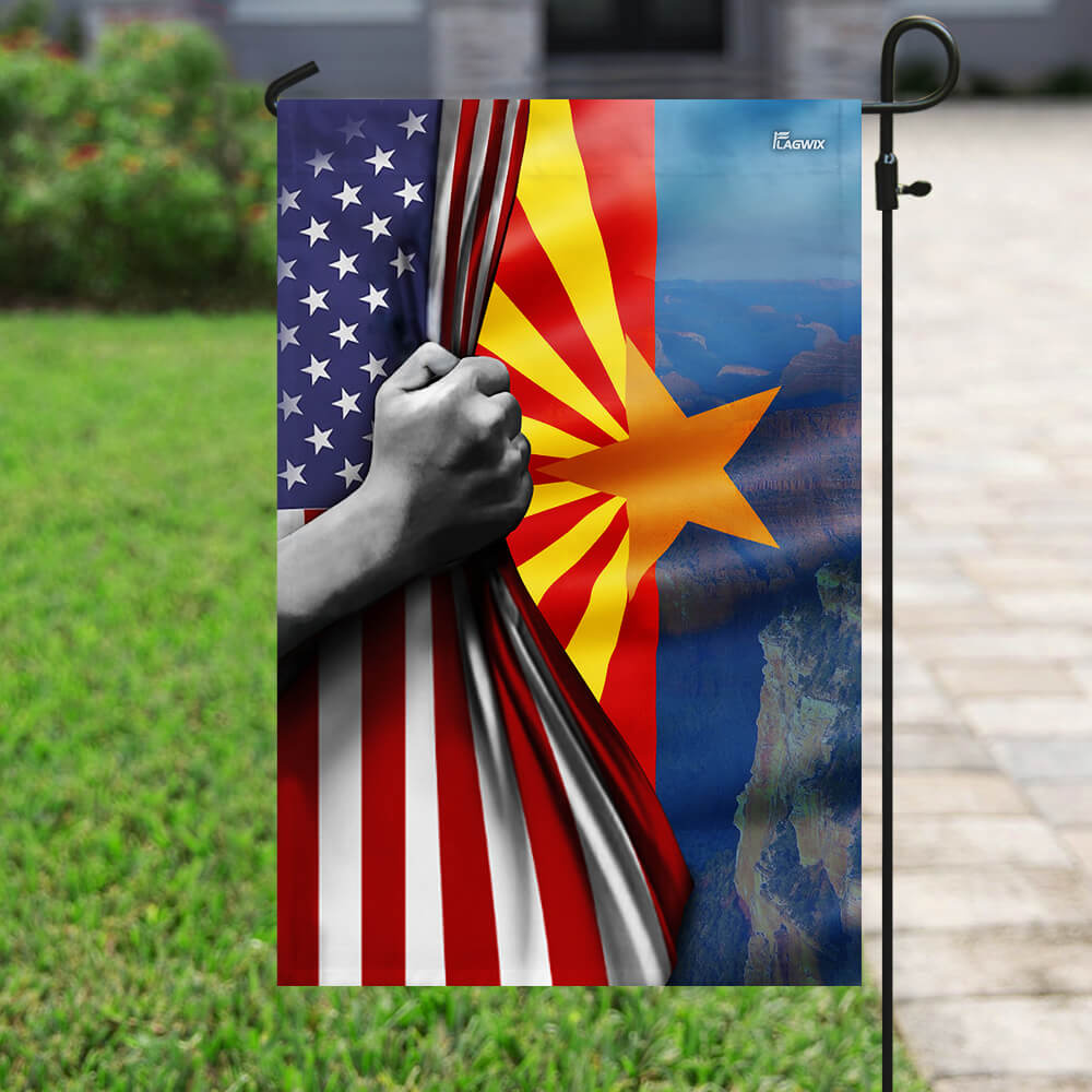 Arizona In America Flag