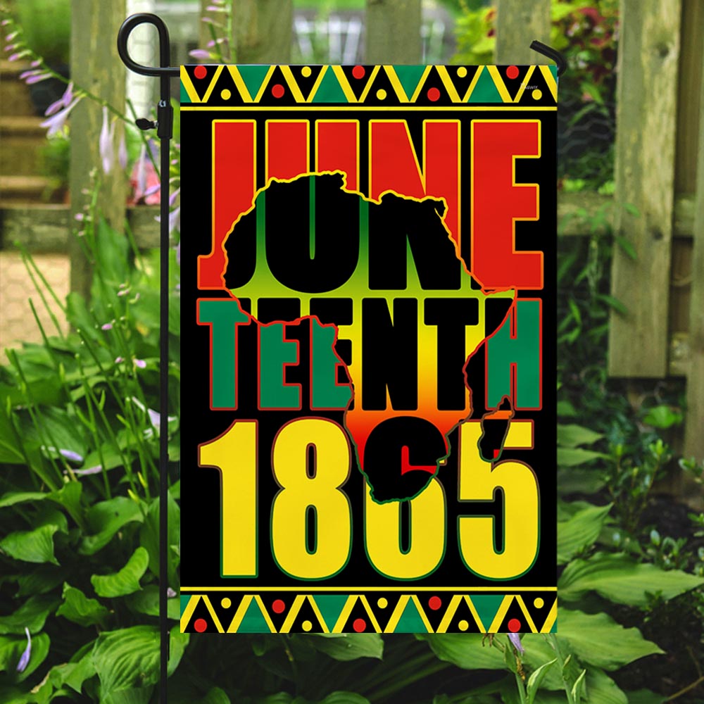 Black History Month Flag Juneteenth 1865 BNN95F
