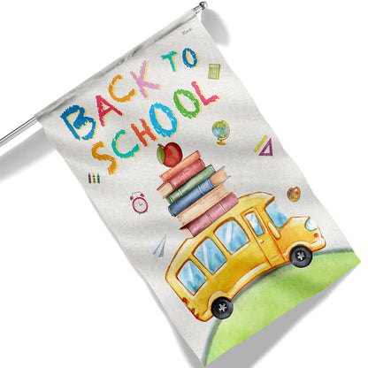 Back To School First Day Of School Flag TQN1551F