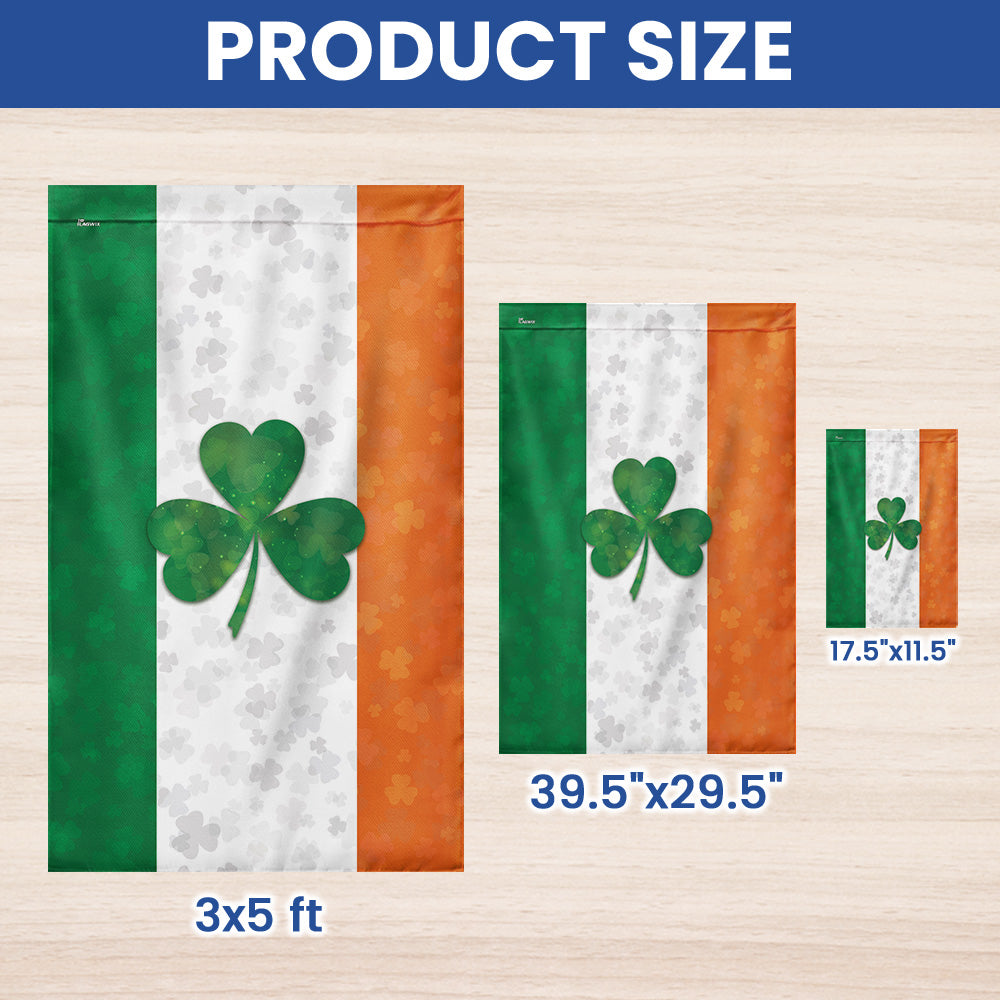 Irish Shamrock St. Patrick's Day Ireland Flag TQN4658F